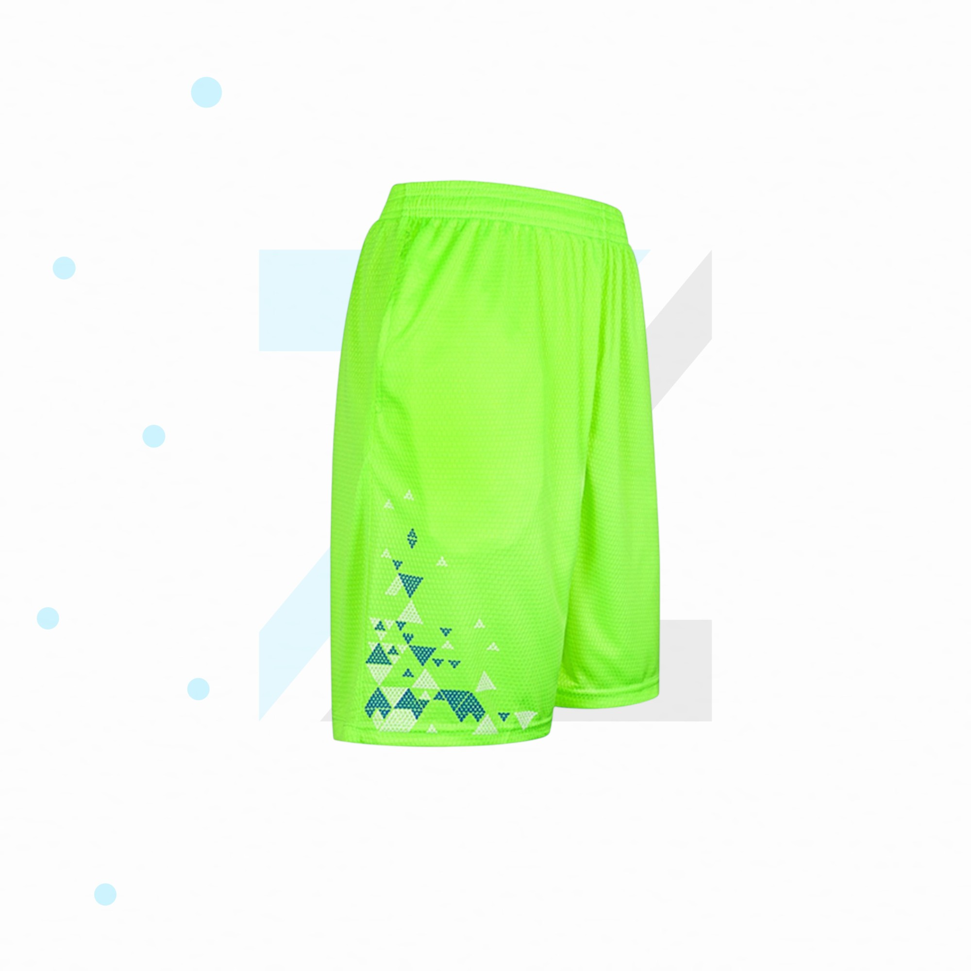 Rapid Play Basketball Uniform | Pro Match Jersey & Performance Shorts angle 3